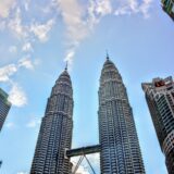 Nikon Dfで撮影するペトロナスツインタワー 　クアラルンプール