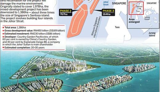ジョホールバルのフォレストシティ 中国の「爆買い」ならぬ「爆進出」！　TV東京ジパング