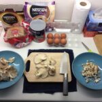 海外での激安和食づくり 干したGrey Oyster Mushroomのお出汁が旨い!