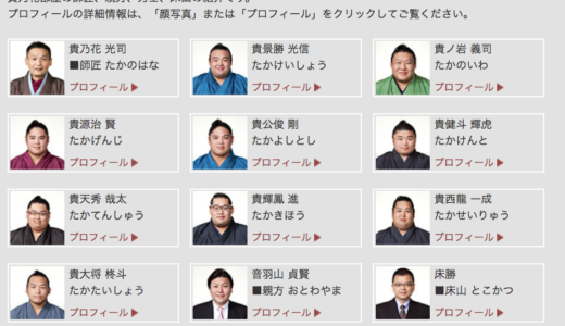 貴乃花のブログ 弟子への想い「我が弟子たちへ」がとても熱い