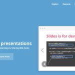 プログラムコードもスライド表示できるslides.com