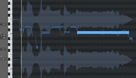 【DTM】ボーカル ミキシング LogicPro ボーカルピッチ調整 FlexPitch