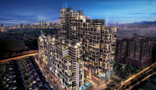 Arcoris mont kiara の新築 コンドミニアム 内覧 2ベッドで4000リンギット(月額12万円)でこの豪華さ!