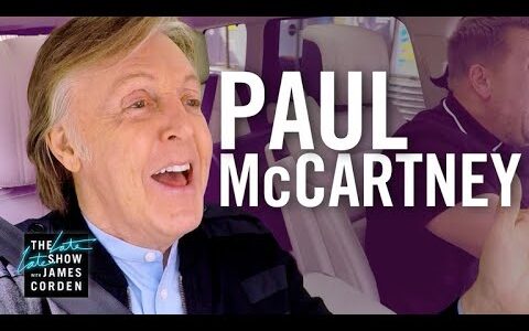 car pool karaoke Paul McCartney