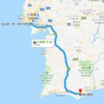 スペイン・アンダルシア地方へ　Faro経由  ポルトガルからスペインへ　ドライブ　279km Olhão オリョン