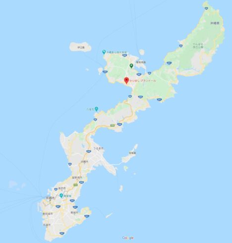那覇から北部の『やんばる』名護市 美ら海水族館 の方面