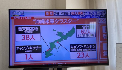 なぜ？政府は米国に説明を求めないのか？沖縄基地の感染者62人