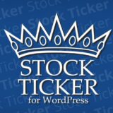 [WP]プラグイン　STOCK TICKERの設定方法