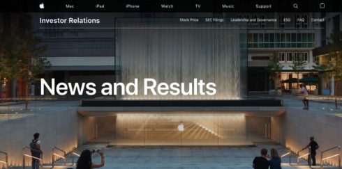 Apple's IR