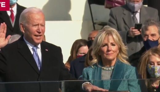 あとで見返せる　2021年　バイデン新大統領　就任式　