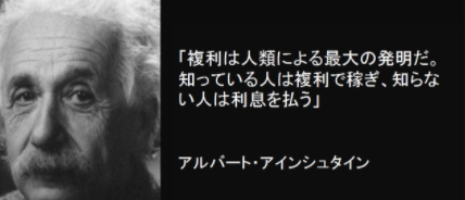 100万円を利回り10％で56年間で2億円の複利パワー