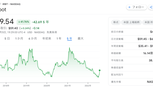 amazonルンバのiRobot社を17億ドルで買収　売上約20ヶ月分(1年8ヶ月)の買収金額