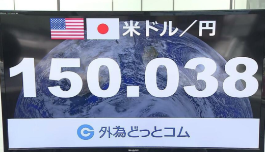 ついにドル高円安150円時代にアジア通貨よりもユーロが割安に　日銀当座預金