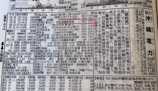 9511沖縄電力　2022年3月期連結1,762億円売上、19億円の当期純利益（1.0％）純資産は1,612億円