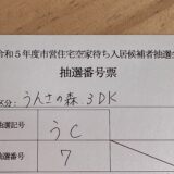 名護市市営住宅 空家待ち入居候補者抽選会　令和5年度7月応募分　0980-53-1212