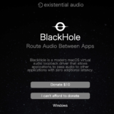 Macの内部オーディオ録音はSoundflowerからBlackholeへ