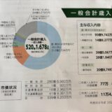 名護市の決算報告/歳入520.1億円 歳出493.6億円 総務費117.8億円（23.9％）こんなにかかりますか？