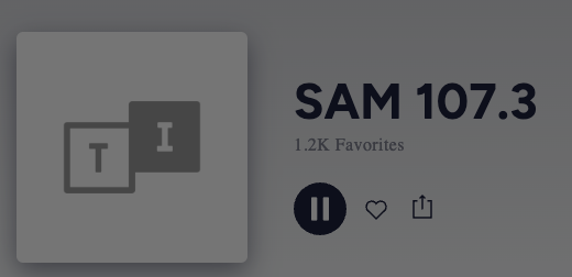 SAM 107.3 クラッシクロック　tune in