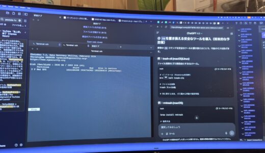 rm␣無題のファイル␣* ターミナルからrmしてしまったらObsidianの中身がすべて一瞬にして消え去ってしまった…