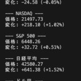 ニューヨークダウ、ナスダック、S&P500の指標の違い