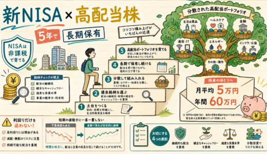 新NISAの成長投資枠240万円は「高配当株」に振り向けろ〜5年後の自分に「月5万円」を仕送りする〜新NISA高配当株戦略